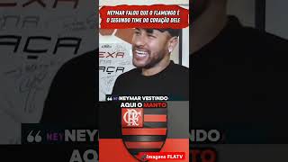 Neymar em Visita ao Maracanã fala sobre o Flamengo shorts [upl. by Myke]