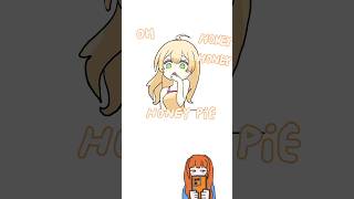 쇼츠에 유행하는 honeypie meme 넘 예뻐서 그려봤어요 music song remix 그림 honeypiememe honeypie [upl. by Aretina734]