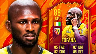 THE BEST CDM IN THE GAME 🤯 88 HEADLINERS FOFANA PLAYER REVIEW  FIFA 22 Ultimate Team [upl. by Monahan315]