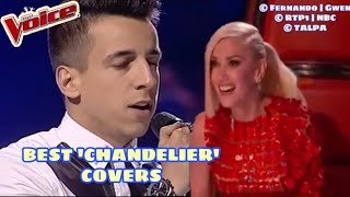 BEST OF CHANDELIER COVERS IN THE VOICE [upl. by Zerlina]