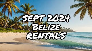 MustSee Belize Rentals September 2024 [upl. by Nennarb724]