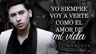 LETRA ¨EL LUJO DE TENERTE¨  Angel Montoya Lyric Video [upl. by Ayidan7]