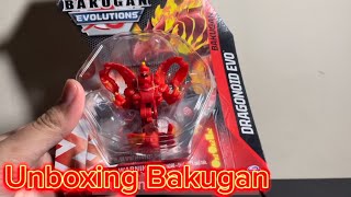 Unbox amp review  Bakugan Dragonoid Evo  Collection Hobby bakugan [upl. by Yelsnia]