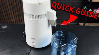 VEVOR Water Distiller  Review [upl. by Ahsienet897]