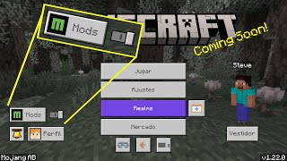 1220 MCPE Botón de Mods New Option [upl. by Muriah]