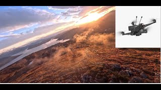 Sunset in StrandebarmNorway  Helion 10 Fpv  Gopro hero 13 [upl. by Ennad131]