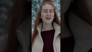 O Holy Night music singing fountainviewacademy britishcolumbia outdoors forest shorts [upl. by Arikihs]