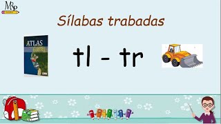 Sílabas trabadas tl  tr [upl. by Trawets]