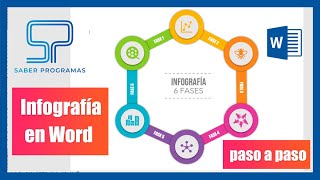 Cómo crear una INFOGRAFÍA en WORD  Paso a Paso [upl. by Hgalehs]