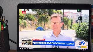 KABC ABC7 Eyewitnesses News at 11am Breaking News July 252024 [upl. by Alak]