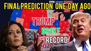 Trump Broke Record Final Prediction  Kamala vs Trump  Breaking News US Election 2024 [upl. by Smoot]