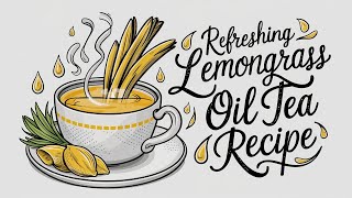 Lemongrass Oil Tea Recipe How to Make the Perfect Brew [upl. by Elish]