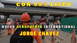 Así será el NUEVO AEROPUERTO Jorge Chavez 😲 [upl. by Reni604]