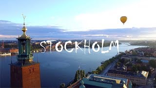 Stockholm  Stunning Drone Views [upl. by Brindell305]