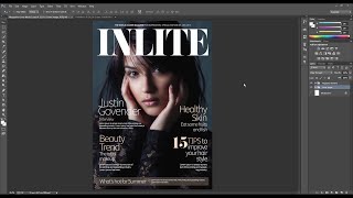 Fashion Magazine Retouching in Photoshop [upl. by Gallager]