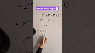 Important question math in exam😜😜shortvideo maths [upl. by Markland]