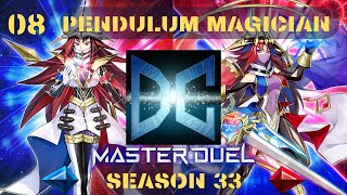 Yu Gi Oh Master Duel  Season 33  DUELIST CUP  08  Pendulum Magician Replays [upl. by Ahseena]