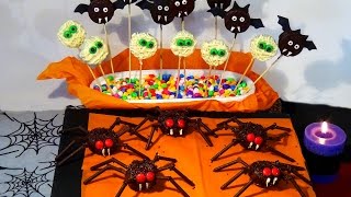 Receta Dulces decorados para Halloween  Recetas paso a paso tutorial Loli Domínguez [upl. by Ot]