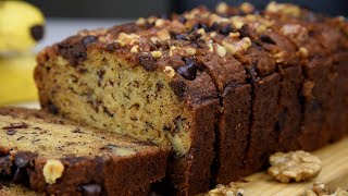 Moist Banana Bread Recipe  Sweet Bread thefreshplate06 [upl. by Negroj]