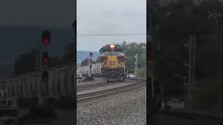 Lackawanna DLampW Heritage Unit NS 1074 Leads Out of Reading train heritageunit [upl. by Ainotna102]