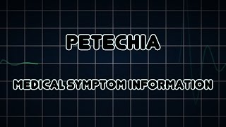 Petechia Medical Symptom [upl. by Onafets298]