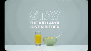 The Kid LAROI Justin Bieber  Stay Official Lyric Video [upl. by Ahsoik445]