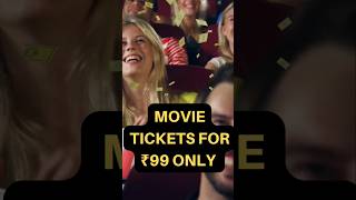 Movie Ticket Offer  Movie Ticket At 99  Bookmyshow Coupon Code  National Cinema Day 20th Sept [upl. by Fawcett]