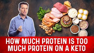 How Much Protein is Too Much on Keto – DrBerg [upl. by Heimer]