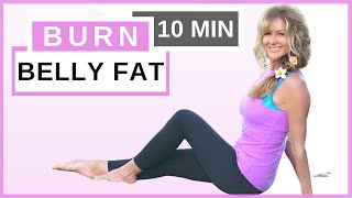 10 Minute Ab Workout For Women Over 50  Reduce Belly Fat Fast  Fabulous50s [upl. by Frieda]