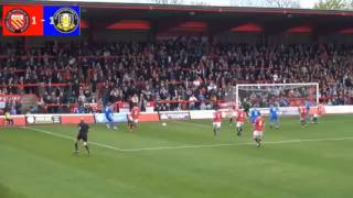 FC United of Manchester vs Gainsborough Trinity Match Action 29417 [upl. by Henning]