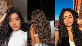 finalização para cabelo cacheado e ondulado✨ [upl. by Janus]