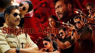 Singham Again  full HD  new Bollywood movie Ajay Devgn a Rohit shetty film [upl. by Annatnom]