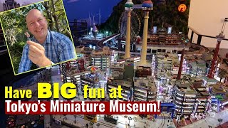 Inside Tokyos fun SMALL WORLDS Miniature Museum  LIVE JAPAN [upl. by Ardnekal60]