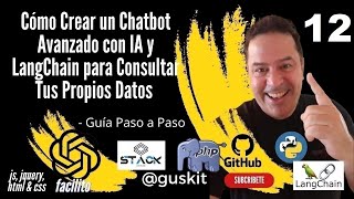 Chatbot IA LangChain Consultar Datos Personales 12 [upl. by Aekahs793]