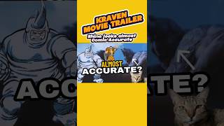 Kraven movie trailer just dropped and… why marvel and sony pictures [upl. by Pudendas345]