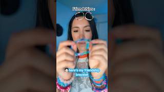 pov you get a friendship bracelet to have friends 👭 youtubeshorts viral [upl. by Penman333]