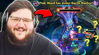 PINK WARD PULLS OFF THE MOST CLUTCH BARON STEAL EVER [upl. by Hayimas]