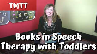 Books in Speech Therapy with Toddlers Therapy Tip of the Week [upl. by Bevus]