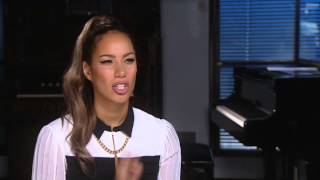 X Factor star Leona Lewis talks about her relationship with Simon Cowell [upl. by Annahvas]