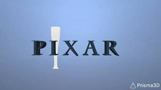 pixar animation studios logo prisma 3d [upl. by Lohcin]