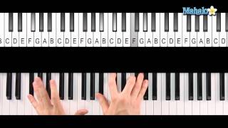 How to Play a Gsharp Minor 9 Chord Gm9 on Piano [upl. by Agostino]