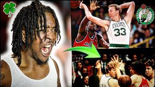 FIRST TIME WATCHING Larry Bird  Greatest Passer of All Time REACTION [upl. by Smailliw]