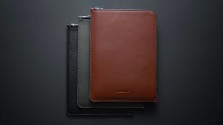 WOOLNUT  Leather Folio for MacBook [upl. by Zzahc]