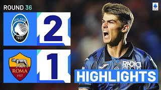 ATALANTA 21 ROMA  HIGHLIGHTS  De Ketelaere Does The Double  Serie A 202324 [upl. by Sidnee]