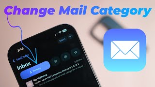 How to Change Email Category in Apple Mail in iOS 182 [upl. by Etheline548]