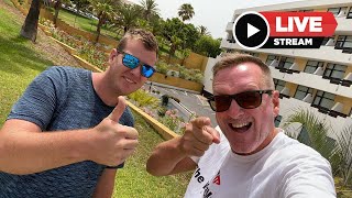 🔴 Costa Adeje  Tenerife LIVE with The MacMaster July 2020 [upl. by Ahsenak884]