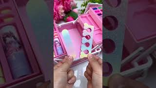 My daughter has a princess dream so my mom arranged a beauty box for children harmless water solub [upl. by Burrus115]