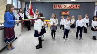 2024 11 02 Ślubowanie Feliks Konarski Language School Szkoła im Feliksa Konarskiego w Des Plaines [upl. by Onivag587]