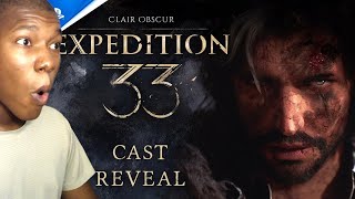 Reacting To Clair Obscur Expedition 33  Cast Reveal Trailer  PS5 Games [upl. by Phi]