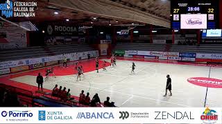 Juvenol Femenino Grupo Plata Balonmán Porriño Balonmán Culleredo [upl. by Soni]